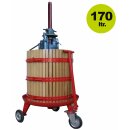 Obstpresse Holz, manuell hydraulisch: Weinpresse...
